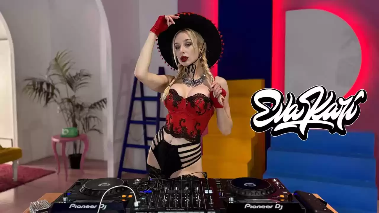 Eva Kari Tech House Latin Rhythm Mix House Music.